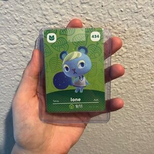 Animal Crossing Ione Amiibo Card